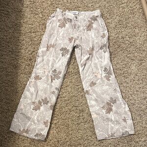 Abercrombie Kids Low Rise Baggy Camo pants